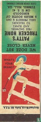 Pin up 40 ies What's your brand? - Afbeelding 1