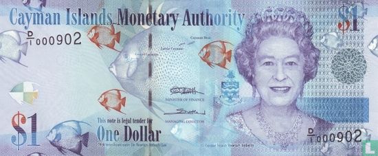 Cayman Islands 1 Dollar (P38a) - Image 1