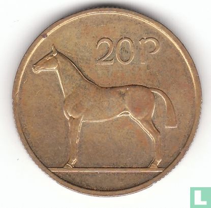 Ierland 20 pence 1985 - Afbeelding 2
