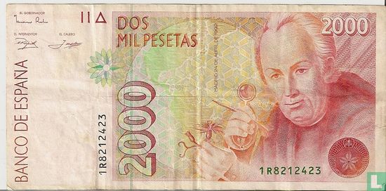 ESPAGNE 2000 Pesetas - Image 1