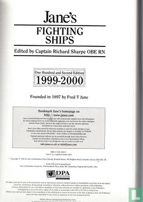 Jane's Fighting Ships 1999-2000 - Afbeelding 2