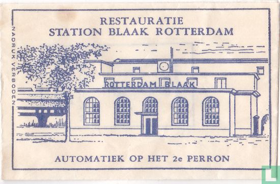 Restauratie Station Blaak Rotterdam - Afbeelding 1