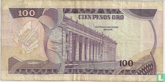 Kolumbien 100 Pesos Oro 1980 - Bild 2
