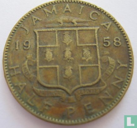 Jamaïque ½ penny 1958 - Image 1