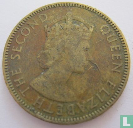 Jamaika ½ Penny 1958 - Bild 2