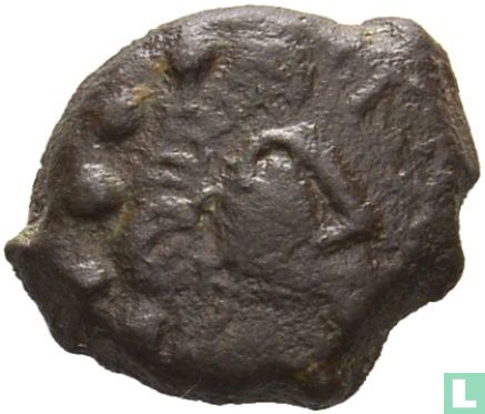 Celts - Gallia Belgica, Suessiones or Remi, AE 15 mm, struck c. 50 BC - Image 1