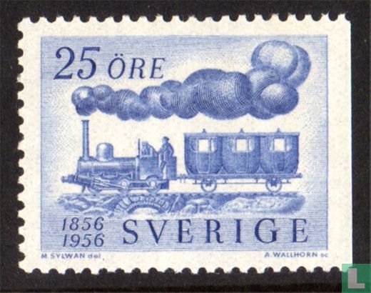 100 ans de chemin de fer suédois