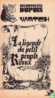 La légende du petit peuple Rioux - Image 1