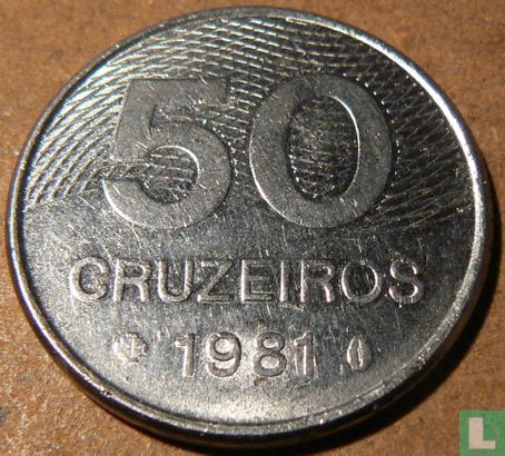 Brasilien 50 Cruzeiro 1981 - Bild 1