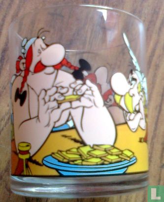 Asterix Nutella glas  - Image 1
