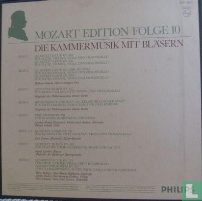 Mozart Edition 10: Die Kammermusik Mit Bläsern - Bild 2