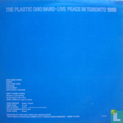 Live Peace in Toronto 1969  - Image 2