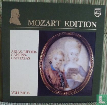Mozart Edition 16: Arias Lieder  Canons  Cantatas - Bild 1