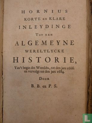 Kerkelyke en wereldlyke historie van de schepping des werelts tot 't jaar des heeren 1666-1696 - Bild 2