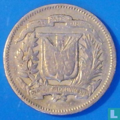 Dominikanische Republik 5 Centavo 1961 - Bild 2