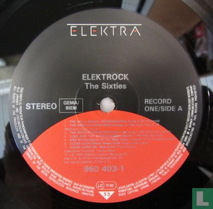 Elektrock; The Sixties - The Jack Holzman Years - Image 3