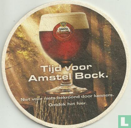 Amstel Bockbier Tijd voor amstel bock.