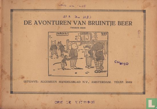 De avonturen van Bruintje Beer 2 - Afbeelding 1