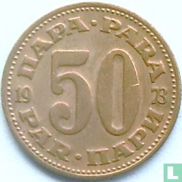 Joegoslavië 50 para 1973 - Afbeelding 1
