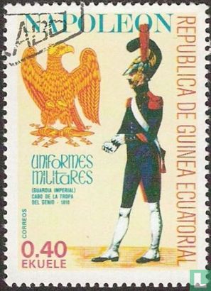Napoleontisch militair uniform