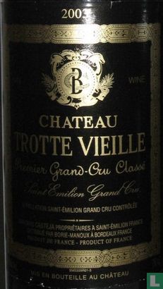 Chateau Trottevieille 2003, 1Er Grand Cru Classe B