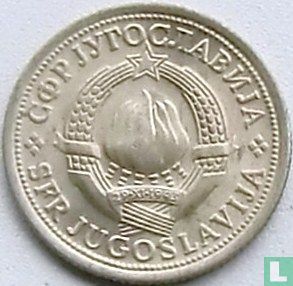 Yougoslavie 1 dinar 1974 - Image 2