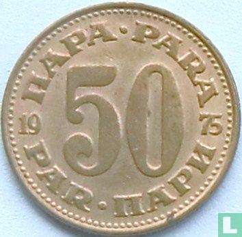 Yugoslavia 50 para 1975 - Image 1