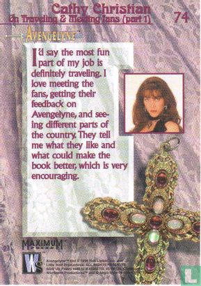 Cathy Christian on traveling and meeting fans part 1 - Image 2
