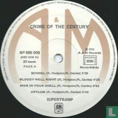 Crime Of The Century - Afbeelding 2