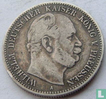 Prussia 2 mark 1876 (A) - Image 2