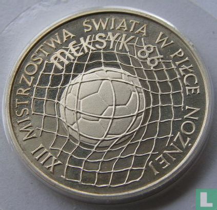 Poland 500 zlotych 1986 (PROOF) "Football World Cup in Mexico" - Image 2