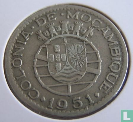Mozambique 1 escudo 1951 - Image 1