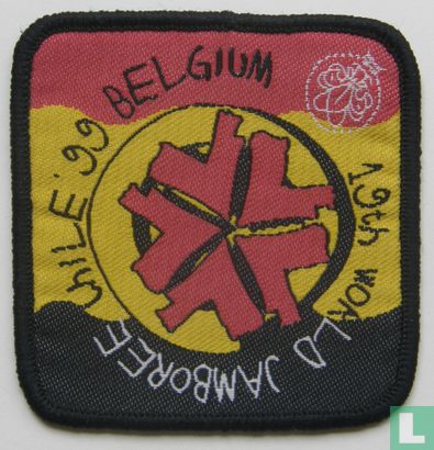 Belgian contingent - 19th World Jamboree