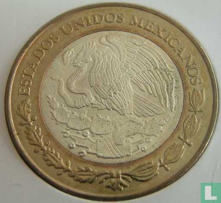 Mexico 100 pesos 2004 "180th anniversary of Federation - Tabasco" - Afbeelding 2