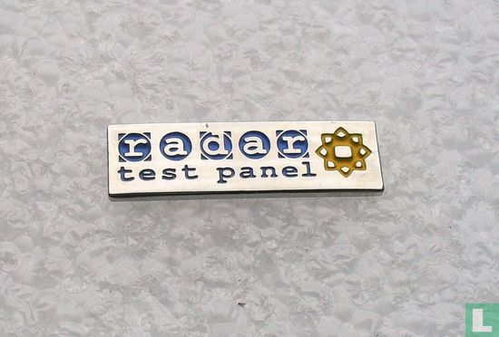 Radar test panel