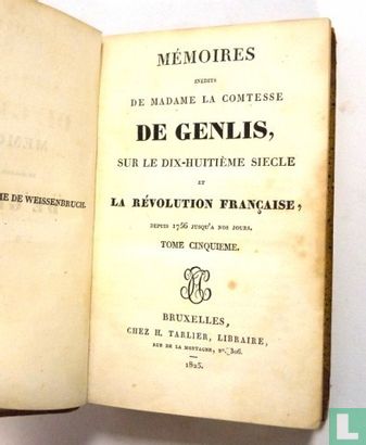 Mémoires De Madame La Comtesse De Genlis - Bild 3