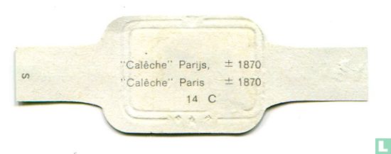 "Calêche" Parijs ± 1870 - Afbeelding 2