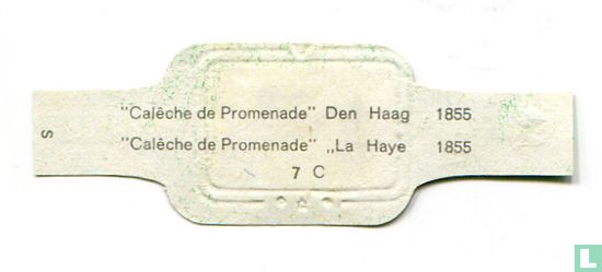 ”Calêche de Promenade”  Den Haag 1855  - Afbeelding 2