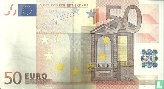 Eurozone 50 Euro S-F-T - Afbeelding 1