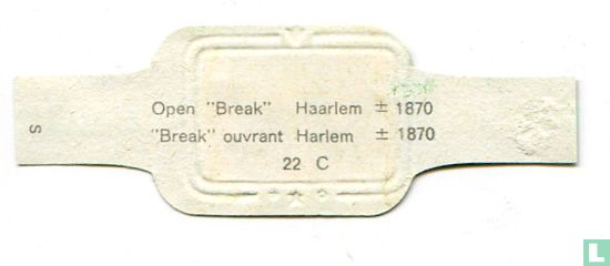 Open ”Break” Haarlem  ± 1870 - Bild 2
