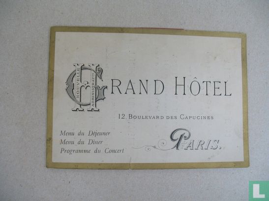Grand Hotel Paris - Bild 1