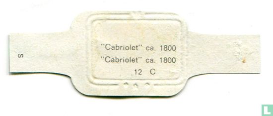 ”Cabriolet”  ca. 1800  - Image 2