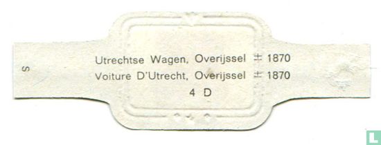 Utrechtse Wagen Overijssel  ± 1870 - Afbeelding 2