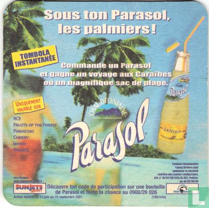 Met Parasol onder de palmbomen! / Sous ton Parasol, les palmiers! - Afbeelding 2