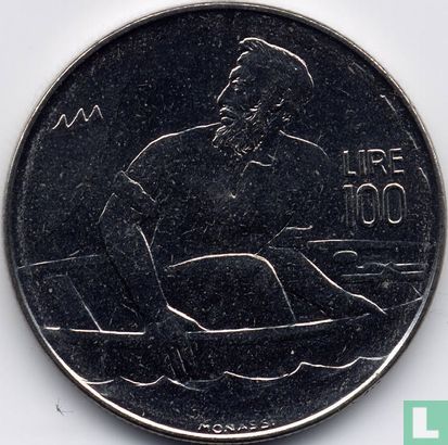San Marino 100 Lire 1972 - Bild 2