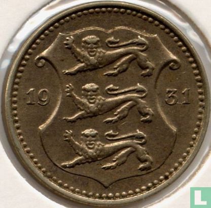 Estonia 10 senti 1931 - Image 1