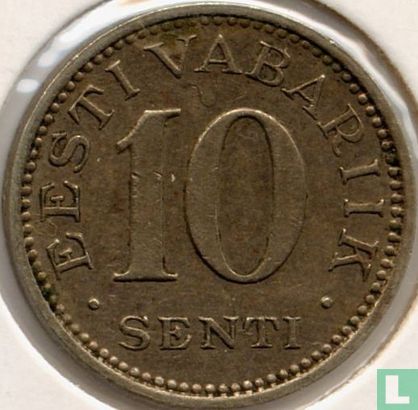 Estonie 10 senti 1931 - Image 2