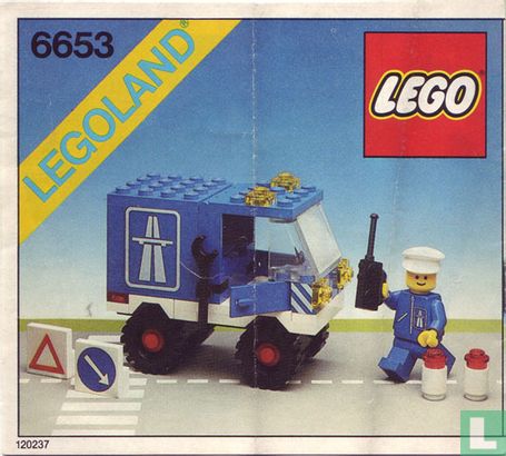 Lego 6653 Highway Maintenance Truck