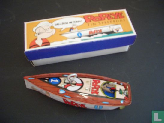 Popeye's TIN Speedboot - Afbeelding 1