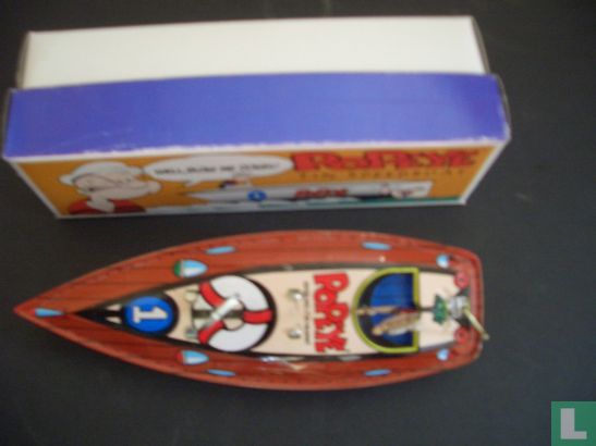 Popeye's TIN Speedboot - Image 3